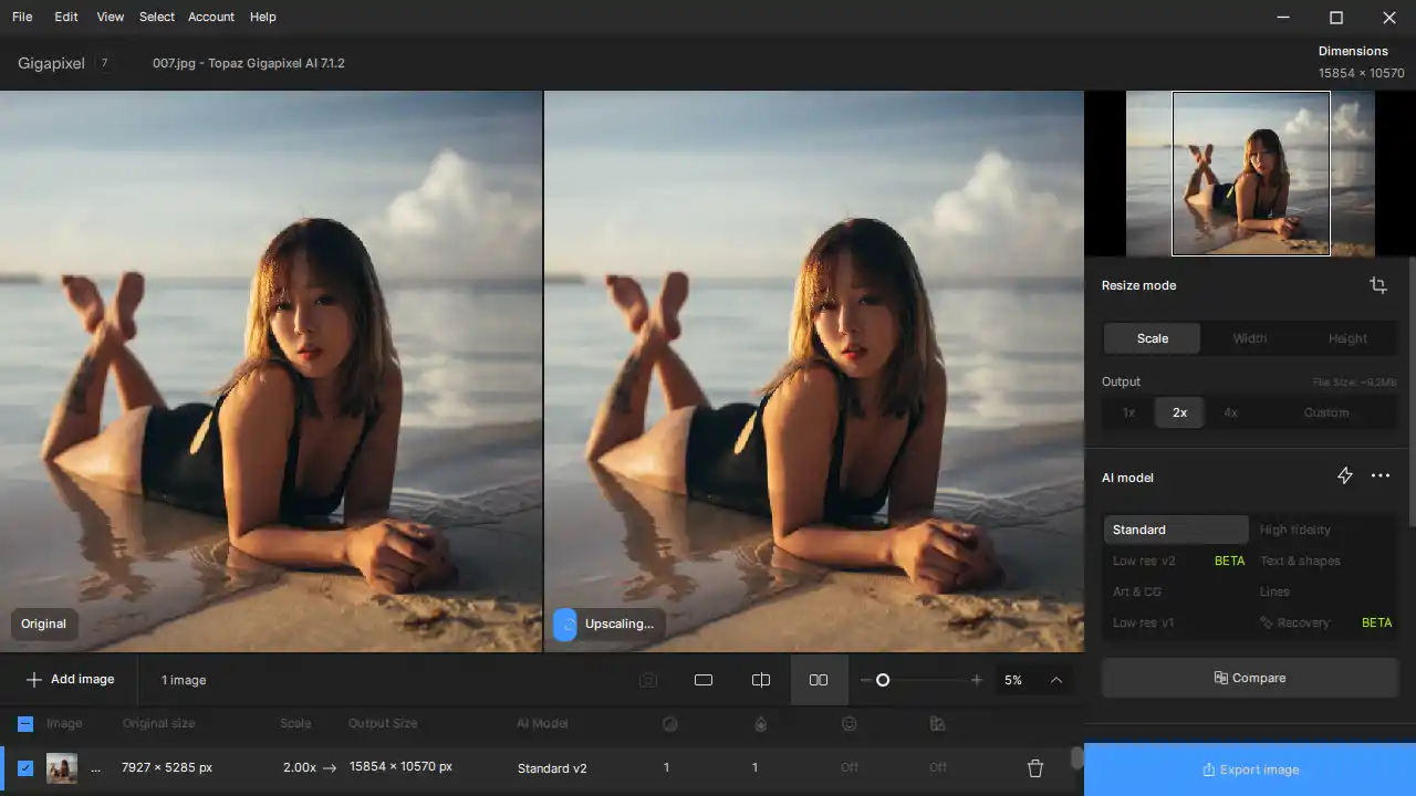Ai图像放大Topaz Gigapixel v1.3.6高级版-科技美南博客